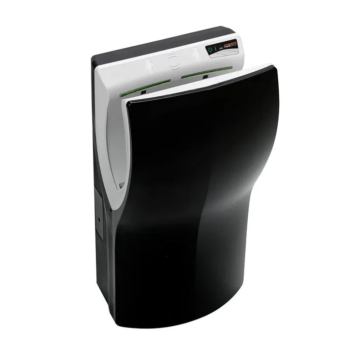 Asciugamani automatico realizzato in plastica ABS nera Dualflow Plus Mediclinics Mediclinics