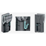 Asciugamani automatico realizzato in plastica ABS nera Dualflow Plus Mediclinics Mediclinics