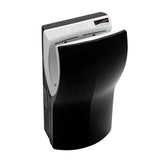 Asciugamani automatico realizzato in plastica ABS nera Dualflow Plus Mediclinics Mediclinics