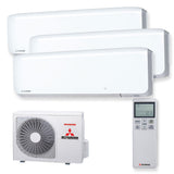 Mitsubishi H.I SCM 60 ZS-W + SRK 20 ZS-WF + SRK 20 ZS-WF + SRK 50 ZS-WF